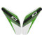 Für Kawasaki ZX-10R ZX10R 2011 2012 2013 2014 2015 2016 2017 2018 2019 2020 2021 2022 Motorrad Seite Tank Pad Protector Knie Anti-Rutsch-Matten (Color : White)