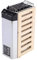 TROONZ Estufa de Sauna Eléctrica 220 V, Calentador de Sauna Seco JM de Acero Inoxidable de 3 Kw / 3,6 Kw con Controlador Interno para Hogar Hotel Ducha SPA-3.6KW/220V