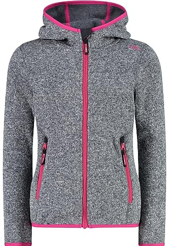 CMP - Kid G-Jacke mit fester Kapuze, Titan-Fuchsia, 98