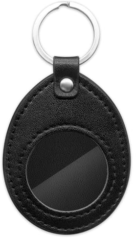 CHIMUYU Münzhalter Schlüsselanhänger Leder Schlüsselanhänger Münzdisplay Aufbewahrungsbox Etui für Challenge Coin, Sammelmünzen, Gedenkmünzen und Medaillen von 34 mm/1,34 Zoll und unten (1)