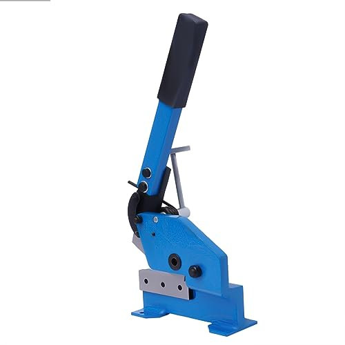 Hand Sheet Guillotine Metal 125 mm/200mm Manual Metal Shear Cutter Sheet Metal Lever Cutter Hand Lever Shear Hand Lever Shear Sheet Metal Metal Steel Sheet Cutting (125mm)
