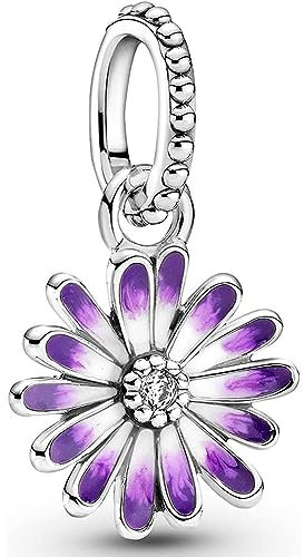 Pandovo Sterling Silber Anhänger für Armband und Halskette, Kompatibel mit Pandora, Liebe und Familie, Schmuck, 925 Sterling Silber, Zirkonia, 1 Stück, Damen