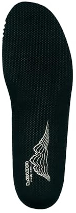 LOWA Fussbett Mountain Men Schwarz - Komfortable Herren Einlegesohle, Größe EU 49.5 - Farbe Black