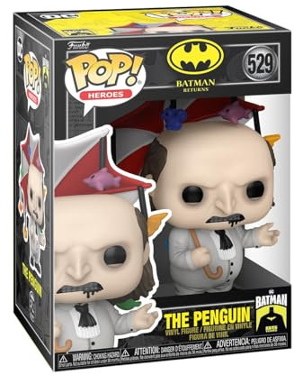 Funko Pop! Movies: BM Returns - The Penguin - Batman Returns 1992 - Figura in Vinile da Collezione - Idea Regalo - Merchandising Ufficiale - Giocattoli per Bambini e Adulti - Movies Fans