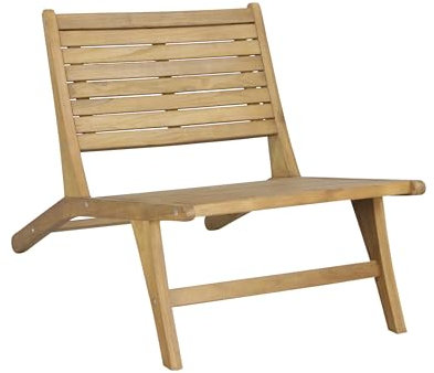 JONATHAN Y PAT2000A Leo Mid-Century Moderner Holzstuhl, ohne Armlehnen, zeitgenössisch, Bohemian, Küste, Übergang, rustikal, Natur