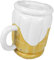 POPETPOP 1stk Aufblasbarer Bierkühler Aufblasbarer Stangenkühler Aufblasbare Eistheke Aufblasbarer Biereimer Aufblasbare Kühlbox Aufblasbare Bier Eiskübel Biergläser Bierfass Getränke Weiß