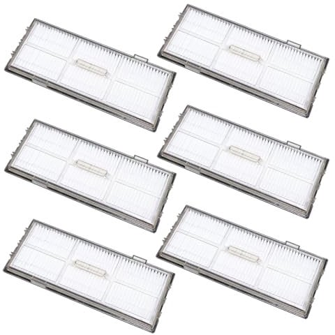 YSWOVUO 6 Piezas Filtro HEPA Reemplazo Compatible para Roborock S8/S8+/S8 Pro Ultra/S7/S7 MaxV/S7 MaxV Ultra/S7 Max Ultra/S7 Pro Ultra Aspiradora Robot, Kit de Accesorios Filtro Piezas de Repuestos