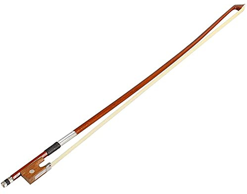 Hermosiey Schicker und Professioneller 1/2 Geigen Bogen Brauner Bogen für Geigen mit Hochwertigem, Praktischem und Robustem Geigen ZubehöR