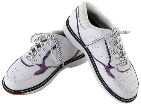 Bowling Shoes,Indoor Bowls Shoes,Mens Lawn Bowling Shoes,Lightweight Breathable Lawn Bowls Shoes For Men,Leather Lace Up Bowls Shoes Trainers,Non-Slip,for Indoor And Outdoor