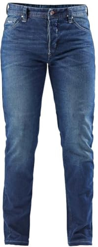 Furygan D12 X Kevlar Straight Motorrad Jeans, blau, 38/32
