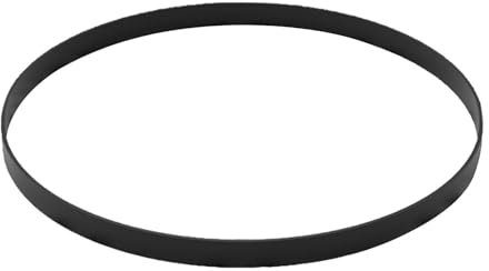 Baoblaze Pièce de rechange pour courroie en caoutchouc de pneu de scie à ruban portable, pièce de rechange pour outil de travail du bois, 25x1.3cm