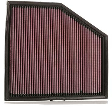 K&N Engine Air Filter: Increase Power & Acceleration, Washable, Premium, Replacement Car Air Filter: Compatible with 2003-2011 BMW (650i, 520i, 540i, 550i, 545i, 645Ci), 33-2294