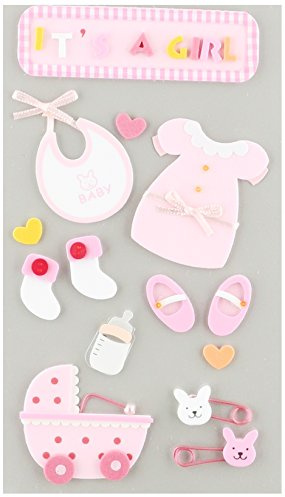 Jolees Boutique Baby Girl JOL Foam Stickers SPJH007