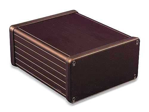 HamMOND ELECTRONICS Profilgehäuse 1455N1201BK Aluminium schwarz 120 x 103 x 53 1 Stück