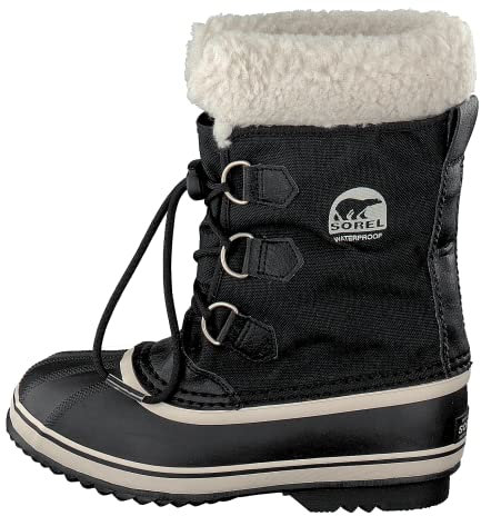 Sorel Unisex Kinder Childrens Yoot Pac Nylon Snow Boots, Schwarz, 25 EU