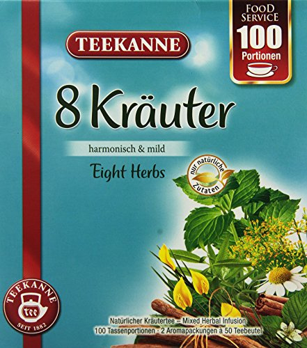 Teekanne 8 Kräuter, 2er Pack (2 x 125 g)
