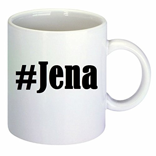 Reifen-Markt #Jena Keramik Kaffeebecher 330 ml, weiß Teetasse Spülmaschinenfest mikrowellengeeignet Geschenkidee, Motiv 157088