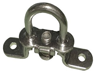 FKAnhängerteile 8 Stück - Drehverschluss für Ovalösen - verzinkt - 42x22mm