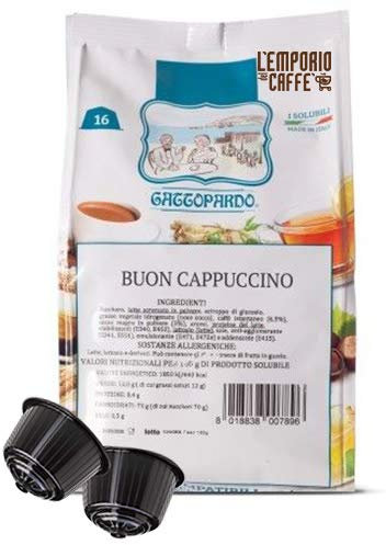 96 Capsules di Cappuccino - Comp. Dolce Gusto - Gattopardo