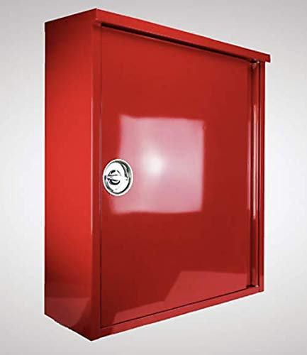 2er Schutzschrank Box f. Feuerlöscher Schrank rot - Brandschutzschrank Schläuche von MBS-FIRE