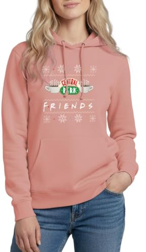 Friends Pull Moche De Noël Central Perk Ugly Christmas Sweater | Sweat À Capuche Femme