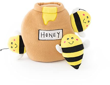 Zippy Paws ZP958 Burrow - Honey Pot Hundespielzeug, 200 g
