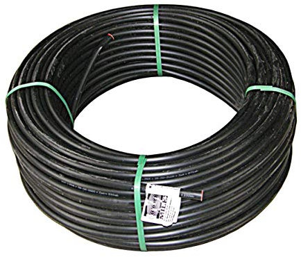 KAUFDAS 100lfm PE Rohr Verlegerohr Wasserleitung Versorgungsleitung Bewässerung 4-6 bar (Außendurchmesser: 16mm)