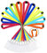 Packung mit 12 strapazierfähigen Polyester Lanyards mit Sicherheitsverschluss & wasserdichten transparenten Kartenhaltern, 6 Farben sortiert+Kartenhaltern,