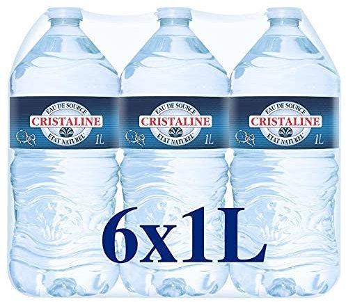 CRISTALINE - Eau De Source Naturelle Pack De 6X1L - L'unité - Livraison Offerte