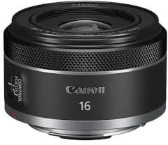 Canon RF Objektiv 16mm F2.8 STM – Ultraweitwinkel-Festbrennweite für Vlogging & Landschaftsfotografie | Kompatibel mit EOS R System