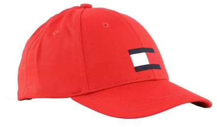 TOMMY HILFIGER Big Flag Kids Cap M Deep Crimson