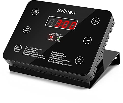 Smoker Bedienfeld, Briidea Ersatzteile Kompatibel mit MASTERBUILT, Elektrisches Digitalpanel, Touch-Tasten-Technologie, Großes LED-Display