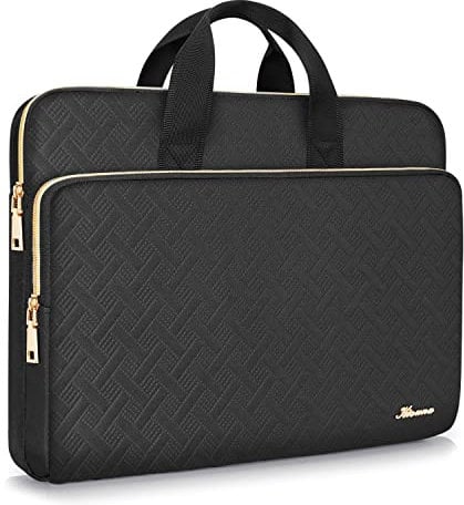 KIZUNA Laptop Sleeve Case 13 Inch Computer Bag Carrying Handbag for 13.6 New MacBook Air M2/MacBook Pro 14 M2 Pro M1 MAX/14 Lenovo ThinkPad X1 Carbon/Yoga C740 S740 C930/14 IdeaPad Flex 5i /Dell