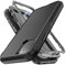 YmhxcY for iPhone 11 Pro Case Shockproof Dropproof Dust-Proof Drop Proof 3-Layer Durable Phone Case Heavy Duty Protection Phone Case Cover for Apple iPhone 11 Pro 5.8 inch-Black/Grey