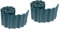 INOOMP 2 Rollen Garten Dekorativer Zaun DIY Randbeschnitt Landschaftsrand Garten Landschaft Kante Gitterzaun Lattenzaun Für Den Garten Gartenzaun Zaunlatten Grün Blumenbeet Kanten Plastik