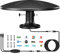 Caravan Aerial Long Range Outdoor HDTV Antenna - Waterproof design and easy installation - ideal for RVs, campers, trucks, motorhomes and boats (Rv tvantenna （black）)
