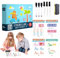 ALWIDA Tracing Book | Vorschul-Kontrollbuch, pädagogisches Kritzelarbeitsbuch, wiederverwendbare Kontrolle, Lernaktivitäten für Kinder