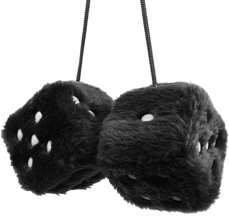 Flaconi Auto Deko,Auto Anhänger,Rückspiegel Anhänger,Auto Zubehör Deko,Auto Rückspiegel Anhänger,Zubehör für Auto-Rückspiegel,Auto Deko Innen,Auto Rückspiegel Anhänger,Geeignet für PKW,LKW (Schwarz)