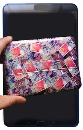 Lot de 2 lingettes nettoyantes en microfibre pour écran TV avec sangle de maintien pour écran LCD, plasma, tablette, ordinateur, eBook – Alternative réutilisable aux lingettes d'écran (2 x nettoyants