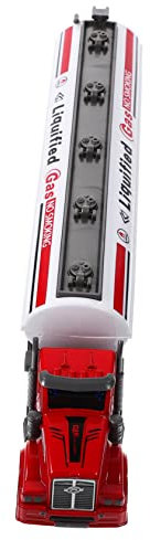 Vaguelly 1pièce Camion Miniature Porte-conteneurs Jouet pour Modèle Réaliste pour Décoration Et Anniversaire