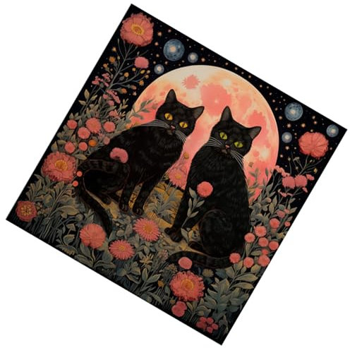 Quadratische Form Pendel, Wahrsagungsmatte, Altäre, Tischdecke, Brettspiel, Kartenblock, Runen, Tischdecke, geheimnisvolle Brettspielmatte