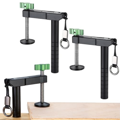 Bench Dog Clamps 3/4（19mm) Heavy Duty Use Dog Hole Clamp Holdfast and Sturdy Tool clamps for woodworking Workbench Hand Tools