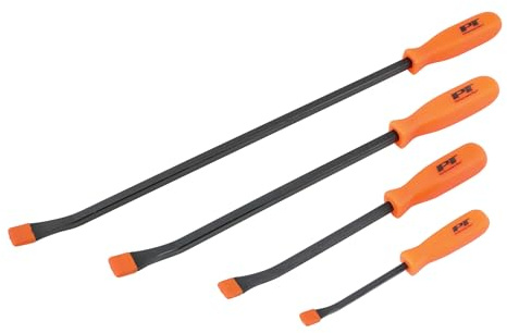 Performance Tool W2020 4-Piece Drop-Forged Alloy Steel Pry Bar Set