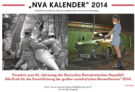 NVA Kalender 2014 - mit Spiralbindung