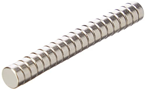 Samarium Cobalt Magnet for Motors, Electric Motors, Turbo Machinery and Sensors - 5mm dia x 2mm thick - 0.33kg Pull - Pack of 20