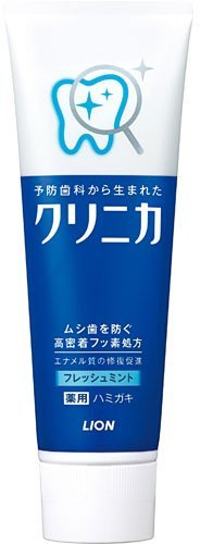 Tooth Care Toothpaste Lion Clinica 130g - Fresh Mint (Green tea Set)