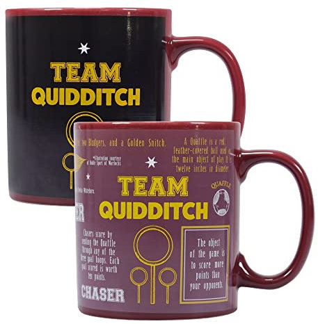 Mug Harry Potter Effet Thermique Quidditch 400 ML