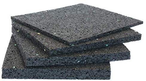 Haus & Dach terraPads Terrassenpads 90 mm x 90 mm x 3 mm, 100 Stück