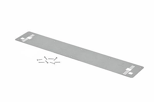 BSH Bosch Neff Dampfschutzblech 45 cm Wrasenschutz, Original BSH, inklusive Befestigungsnägel, für alle 45 cm Spülmaschinen, Metall, Silber, Eingebaut