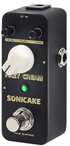 SONICAKE Fuzz Guitar Effects Pedal Fazy Cream True Bypass Vintage